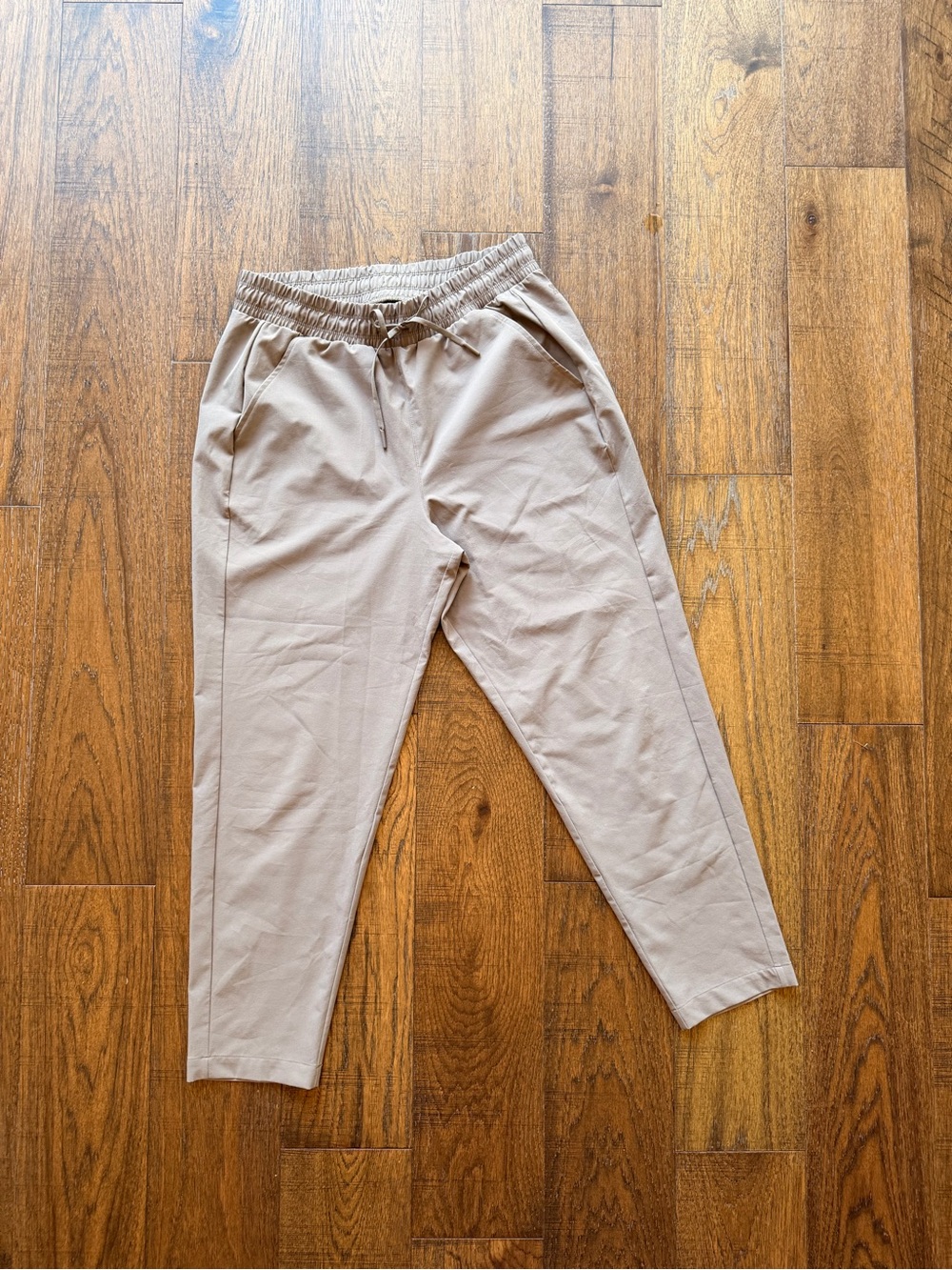 Target Women's Taupe Elastic Waist Track Pants